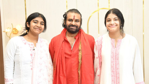 Pawan Kalyan s younger daughter Polena Anjana Konidela signed the declaration at Tirumala
