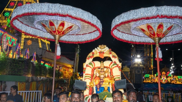 TTD officials have arranged a heavy police presence for Tirumala Salakatla Brahmatsavam