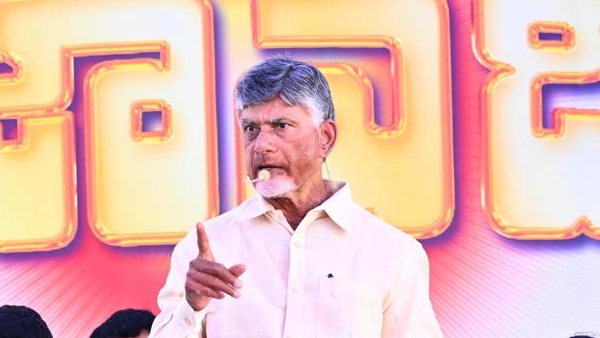 Andhra Pradesh CM Chandrababu warns to leave anyone behind if they make a mistake