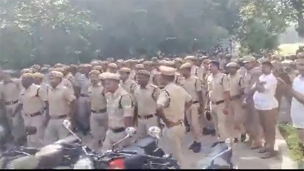 Effect of agitations for one police policy on 39 police constables suspension