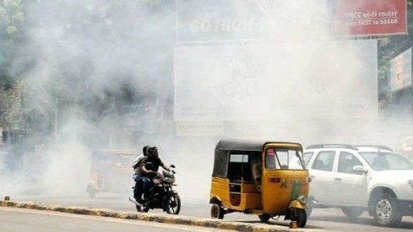 Air pollution is increasing in many districts of Telangana