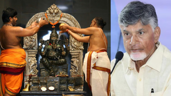 CM Chandrababu sensational decision regarding temples in ap