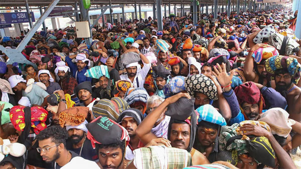 Alert for Sabarimala Ayyappa devotees Online booking only 80 thousand people per day