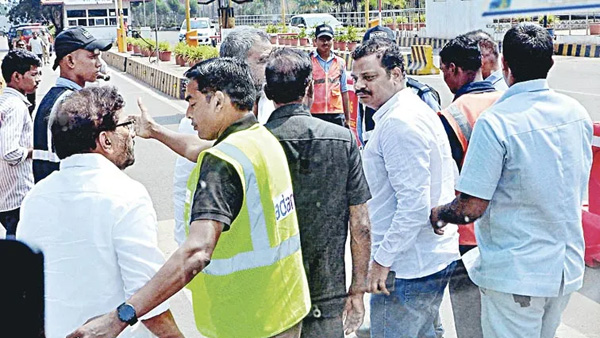 tdp mla somireddy Hungama at Adani s krishnapatnam port ahead of his investments in ap tdp mla somireddy Hungama at Adani s krishnapatnam port ahead of his investments in ap