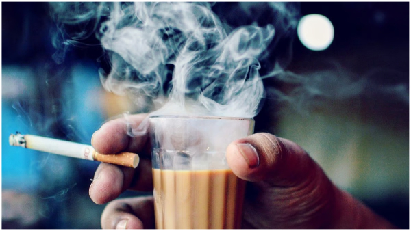 Do you know how dangerous it is to your health if you smoke a cigarette while drinking tea