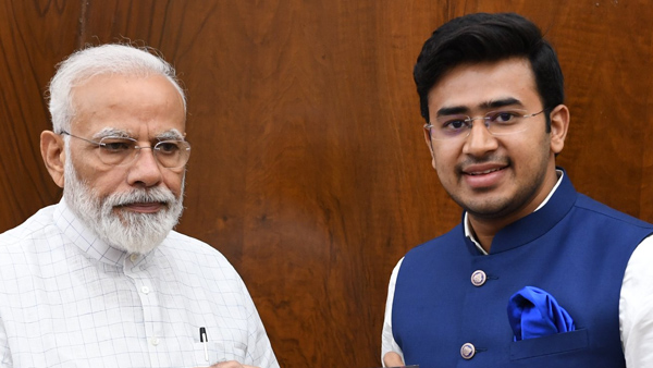 Tejaswi Surya s record as the first Iron Man MP What does Prime Minister Modi say