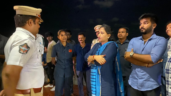 ap home minister vangalapudi anitha alerts officials on low pressure area in bay of Bengal