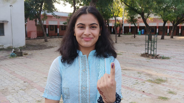 36 7 percent turnout till 1pm in Haryana assembly election as vinesh phogat manu bhaker cast votes 36 7 percent turnout till 1pm in Haryana assembly election as vinesh phogat manu bhaker cast votes