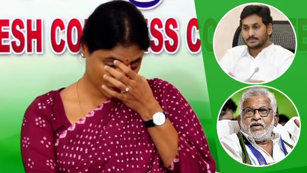 ys Sharmila sensational remarks on ys jagan s legal battle laments on uncle yv subbareddy remarks