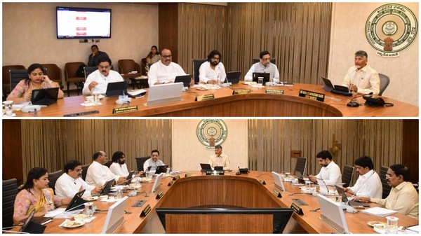 Several key decisions were taken in the cabinet meeting chaired by Chandrababu Naidu