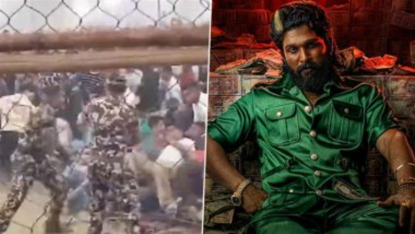 Pushpa-2 trailer launch Police baton charge on spectators