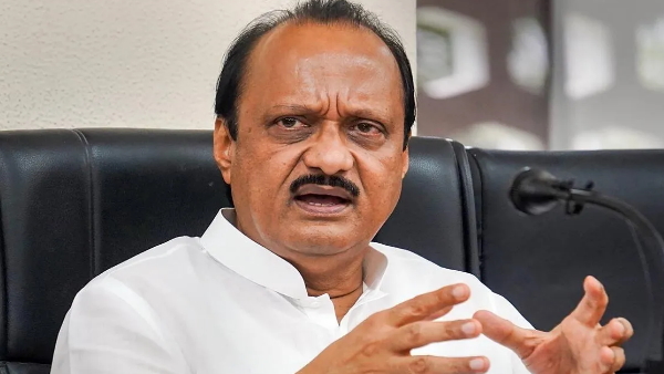 A poster depicting Ajit Pawar as the Chief Minister put by in Pune