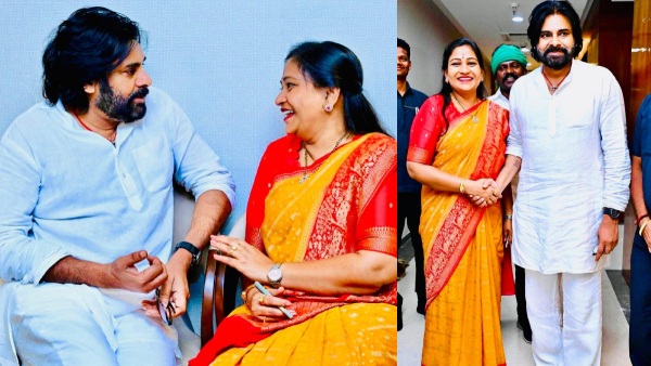 Home Minister Anita met Deputy CM Pawan Kalyan