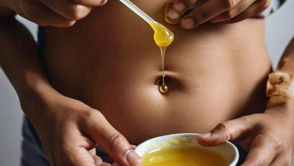 Benefits of Applying Ghee Around the Navel Before Bathing