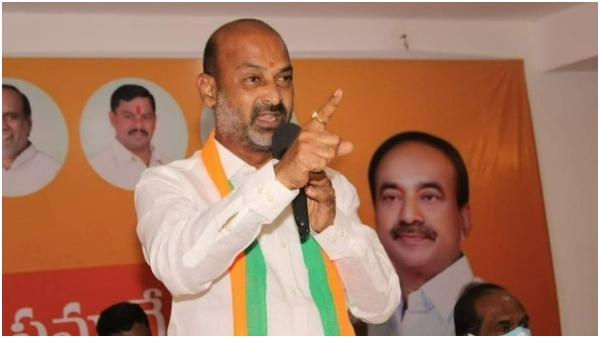 Union Minister Bandi Sanjay fight against congress govt over paddy procurement called bjp for concern Union Minister Bandi Sanjay fight against congress govt over paddy procurement called bjp for concern
