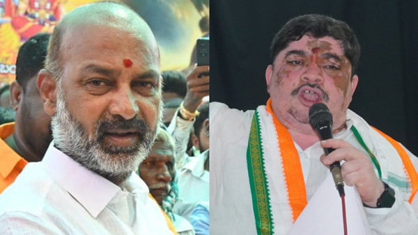 Union Minister Bandi Sanjay was countered by Minister Ponnam Prabhakar