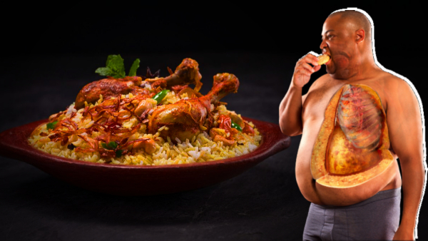 Are you eating too much biryani But your cholesterol is sure to go up like a mountain