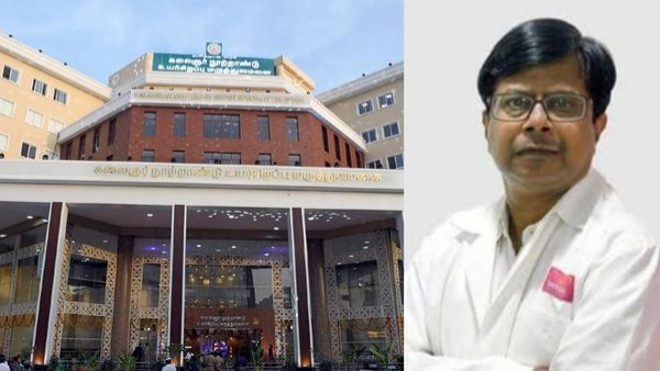 A doctor in a government hospital in Chennai was stabbed seven times by the patient s son