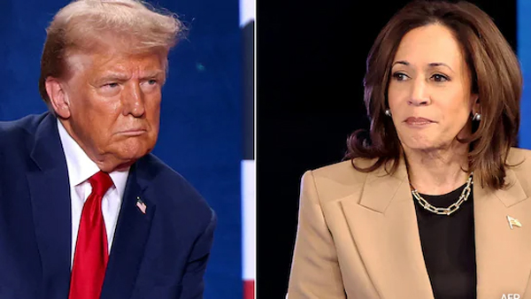 Donald Trump is sweeping reliable states while Kamala Harris picks up blue strongholds