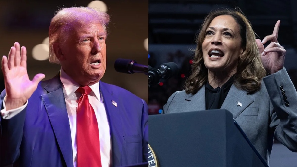 US presidential Election candidates trump kamala s last minute focus on blue wall states- why
