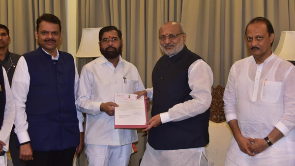 Eknath Shinde resigned as the Chief Minister of Maharashtra