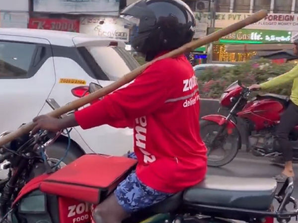 Video of disabled food delivery boy goes viral on social media