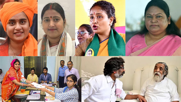 The Soren family members contesting on both the JMM and BJP tickets