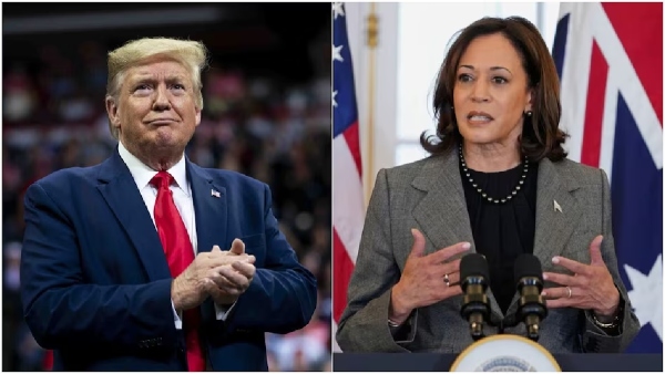 Trump has now surged to 246 Electoral College votes in the race to 270 Kamala Harris has a total of 210