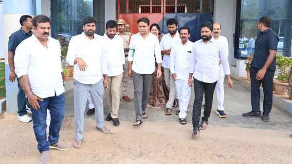 KTR Delhi Tour in support of Lagacharla victims targets CM Revanth