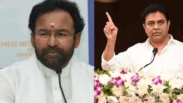 Kishan Reddy s strong counter to KTR s tweet