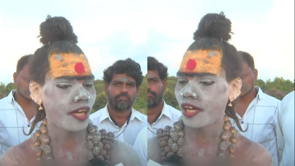 case has been registered against Lady Aghori who did sacrifice in the cemetery in the mid night