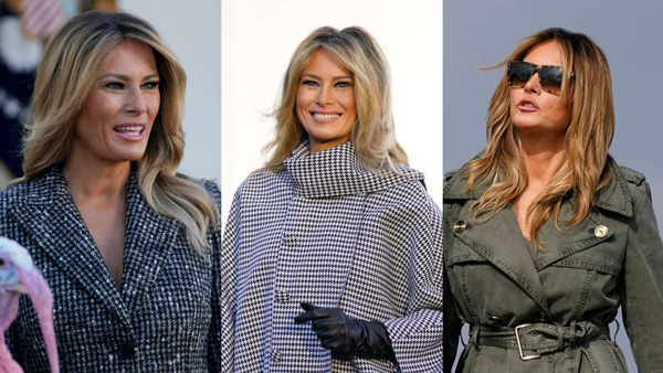 The photos of Donald Trump s wife Melania who has been elected as the President of the United States are going viral