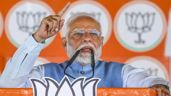 PM Modi alleges Congress and its allies want to divide the OBC community by pitting sub-castes against each other