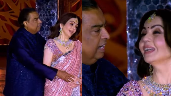 Viral Video Mukesh Ambani and Nita Ambani Share a Romantic Dance Moment internet melts