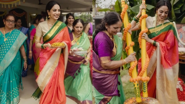 Naga Chaitanya-Sobhitala wedding celebrations begin haldi pics viral