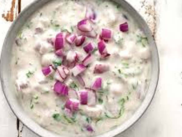 Do you eat onions and yogurt together What effect does it have on the digestive system