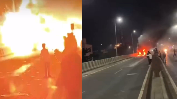 Watch live how an oxygen cylinder exploded in an ambulance but the pregnant woman is safe Video