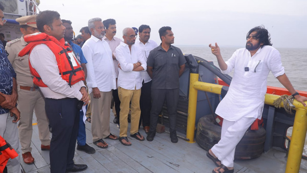 pawan kalyan raised serious concerns on Kakinada port security why officials stopped him 2 months