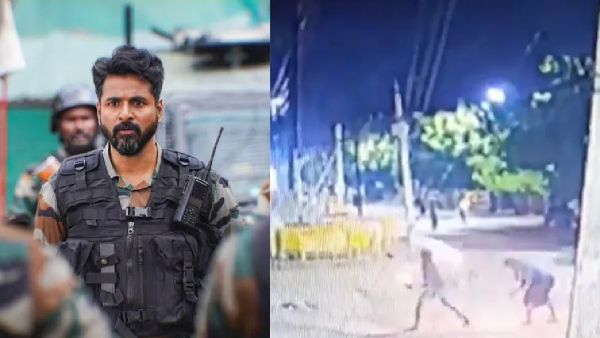 Petrol bomb attack on Amaran Movie Theater