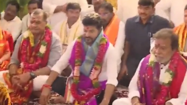 CM Revanth Reddy visited Ammapur Kurumurthy Swamy Temple