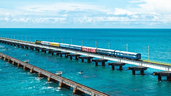 railway minister Ashwini vishnaw shares modern engineering marvel new pamban bridge pics