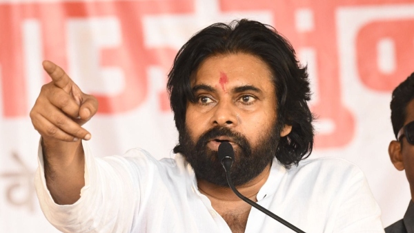 deputy cm pawan kalyan clarified how much spend for ysrcp colours to government buildings