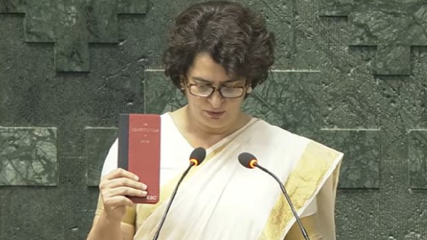 for the first time three gandhis Sonia Rahul and priyanka in parliament