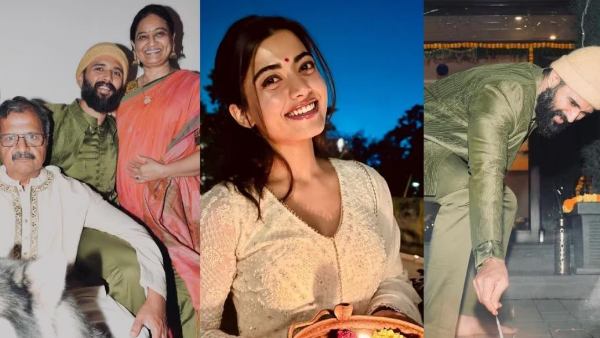 Rashmika Mandanna pics viral in Vijay Devarakonda House