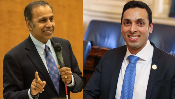 Sahas Subramaniam and Raja Krishnamurthy of Indian descent won the US election