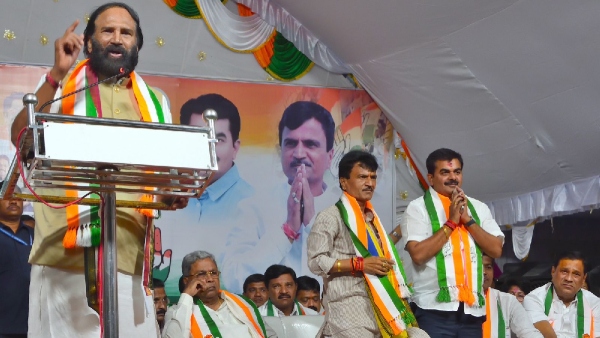 Siddaramaiah and Uttam Reddy Rally Together in Maharashtra Confident of MVA Win Siddaramaiah and Uttam Reddy Rally Together in Maharashtra Confident of MVA Win