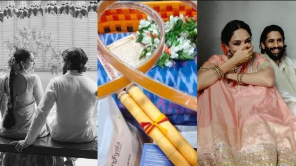 wedding card of Naga Chaitanya and Sobhita Dhulipala s wedding card has gone viral