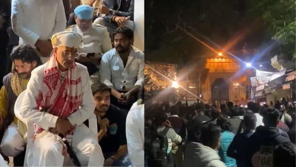 Big clash burst out at Udaipur palace while entry restricted to new Maharaja