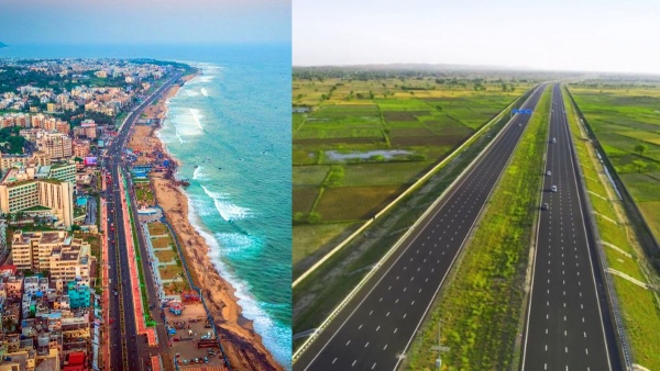 Good news to AP Center green signal to Visakhapatnam to kharagpur green field highway Good news to AP Center green signal to Visakhapatnam to kharagpur green field highway