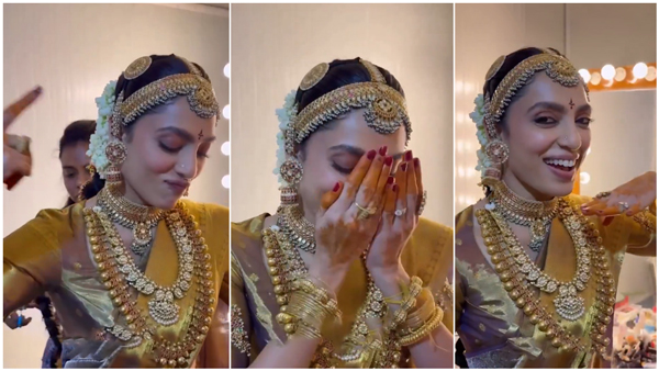 Sobhita Dhulipala impressed with her dance performance at the wedding